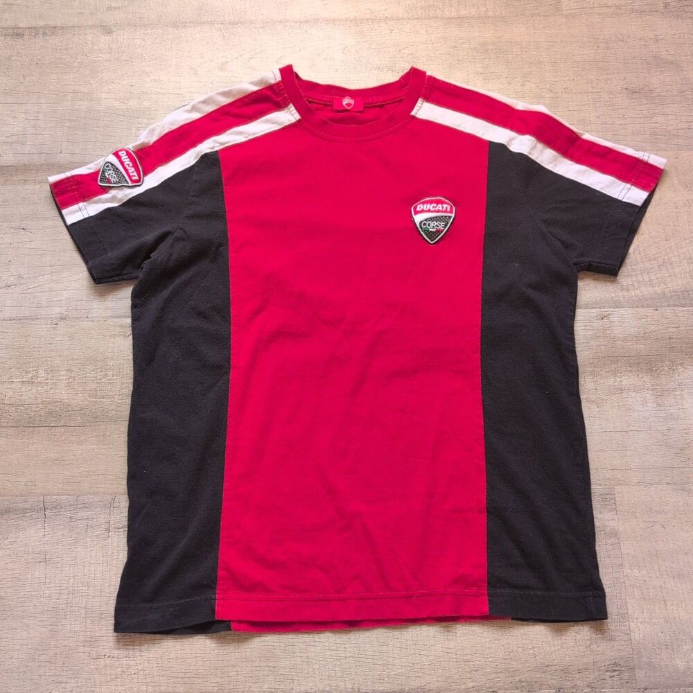 Ducati Racing Red T Shirt S/M Unisex Short Sleeve